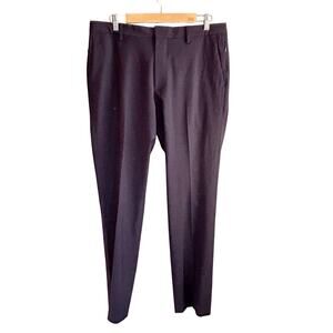 Bonobos Navy Marzotto Wool Slim Fit Pant - size 35